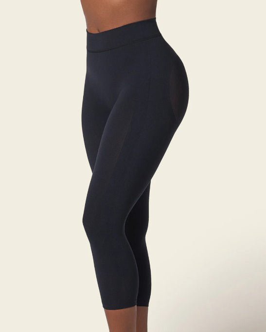 High Waist Seamless Butt Lift Shaper Pants Black